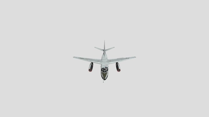 B-66b_destroyer_war_thunder_tusk_force 3D Model