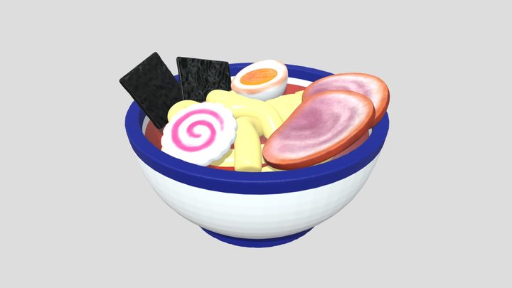 noodles 3D Model