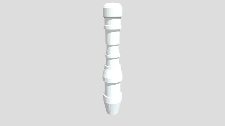 Rocket (untextured) 3D Model