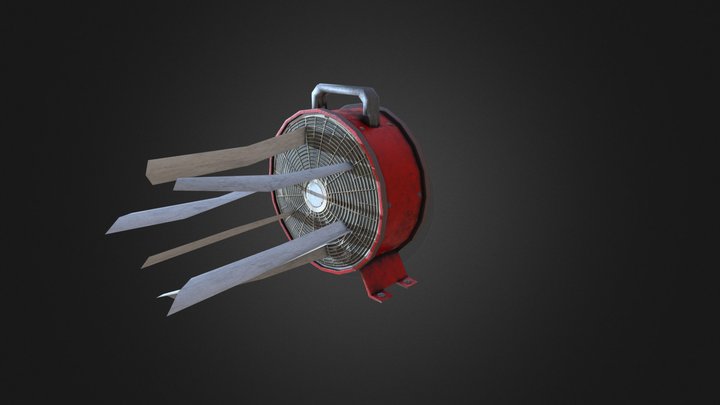 Excavator Fan 3D Model