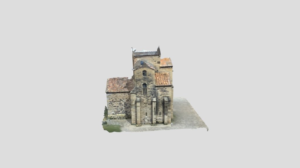 IGLESIA MODELO + TEXTURA