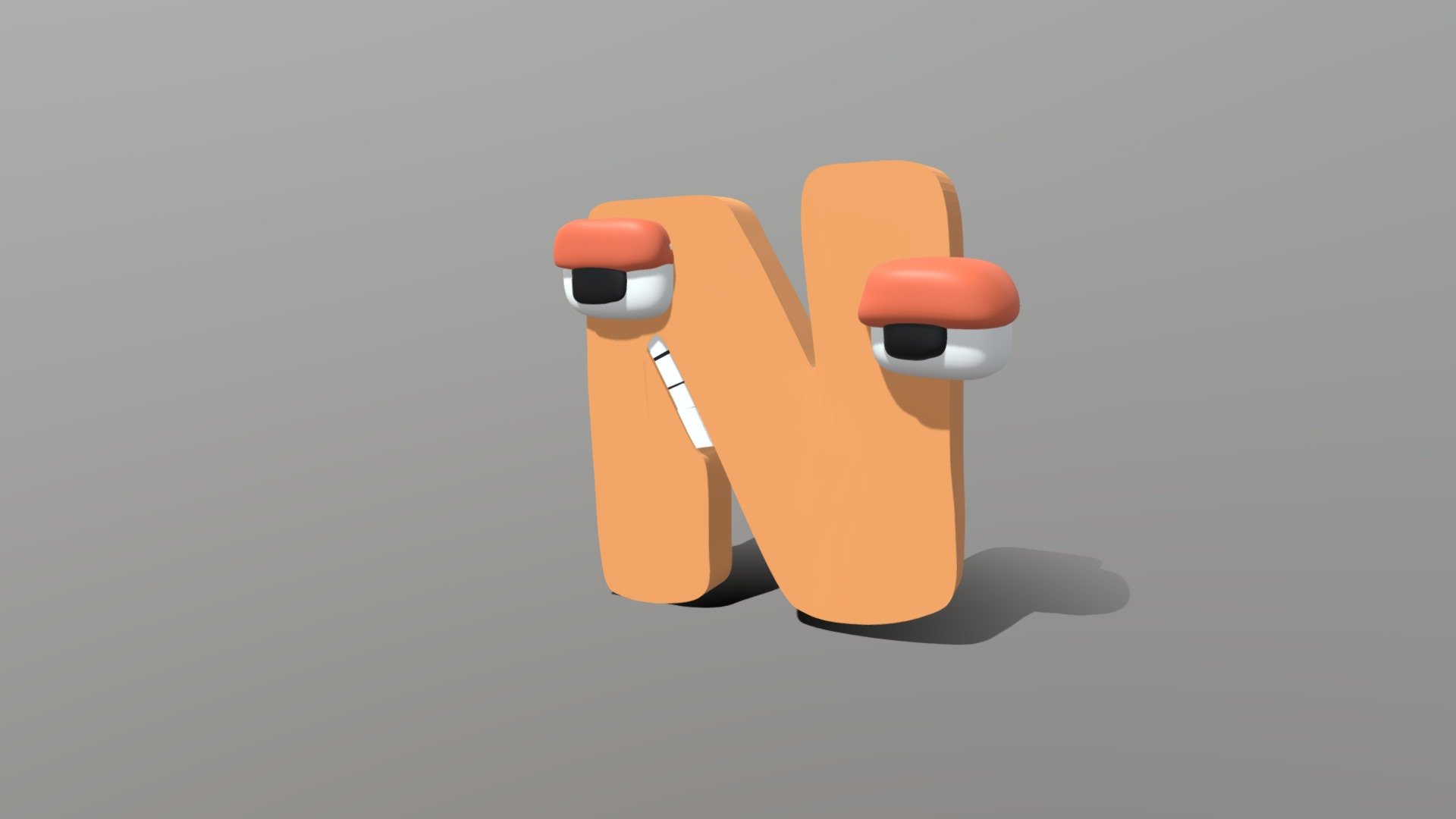 N from Alphabet Lore by TypQxQ, Download free STL model