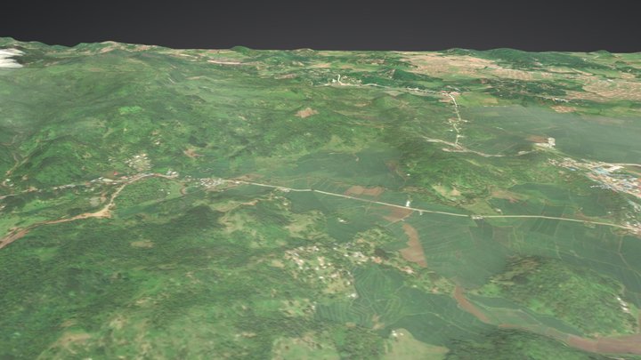 Matag-ob and Cansoso - Leyte Philippines 3D Model