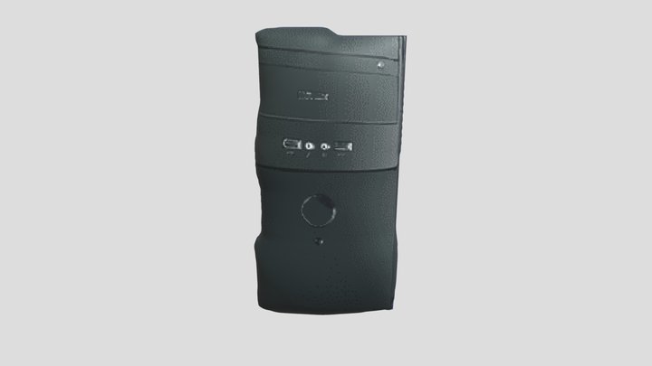 View Front CPU 3D Model