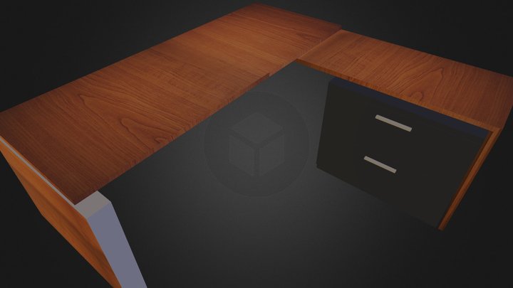 Workstation 3D Model