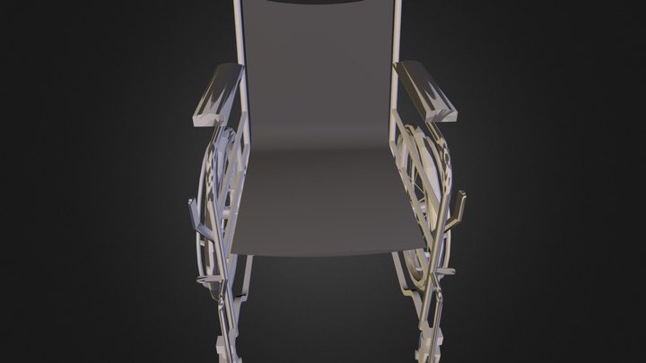 Cadeira de Rodas 3D Model