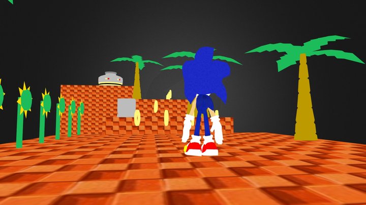 Sonic Model 3D Model
