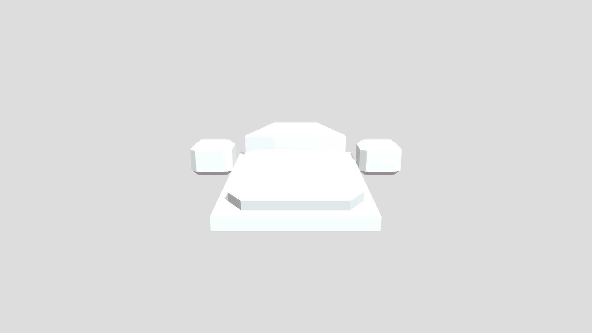 Bed in Modern