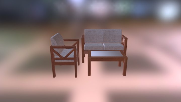 sofa.unity 3D Model