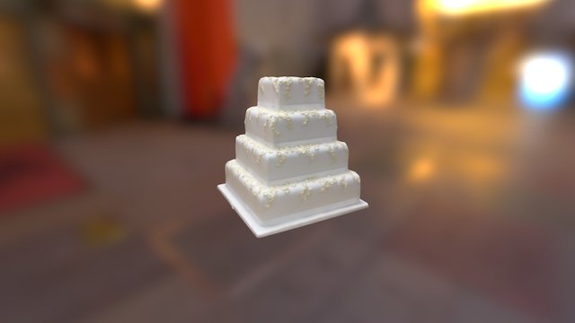 Wedding Cakes by 3D Wedding Figures 3D Model