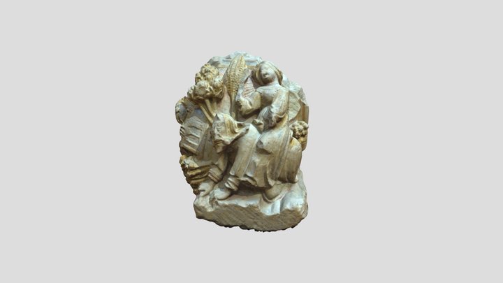 Ménsula Gótica (mito de Aristóteles y Phylis) 3D Model