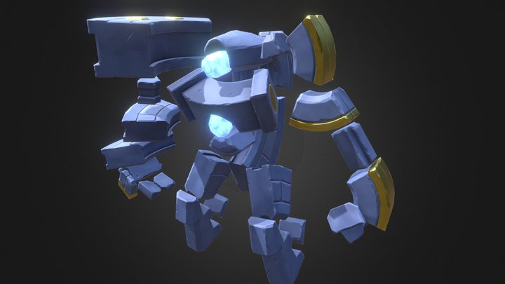 Golem 3D Model