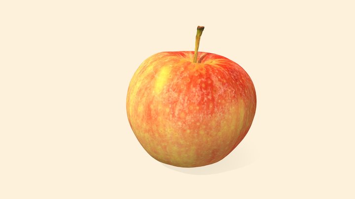 Apple 3D Model