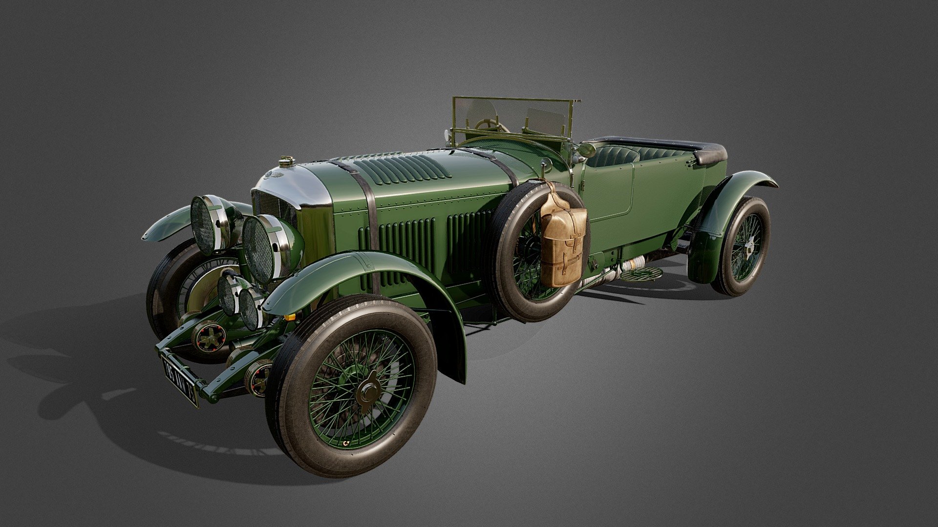 Bentley 4,5 Litres - Buy Royalty Free 3D model by César Vonc ...