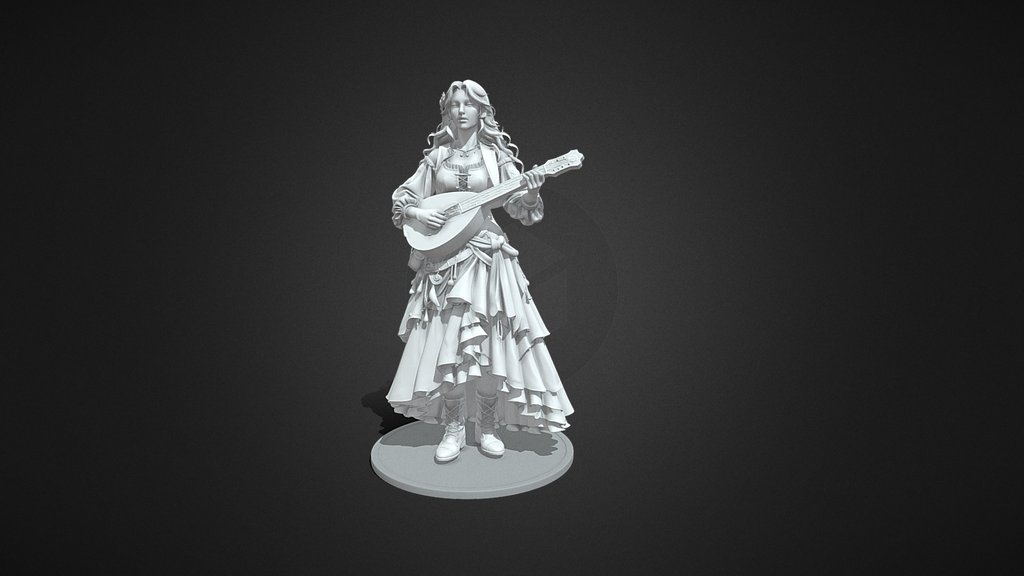 Bard Dnd 3d print
