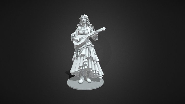 Bard Dnd 3d print