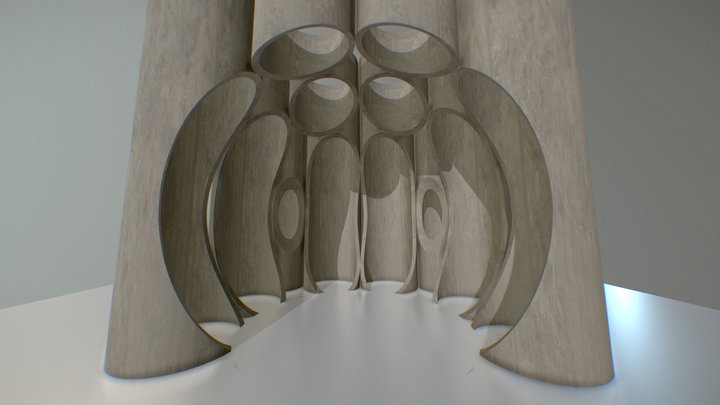 TUBOS SECCION 3D Model
