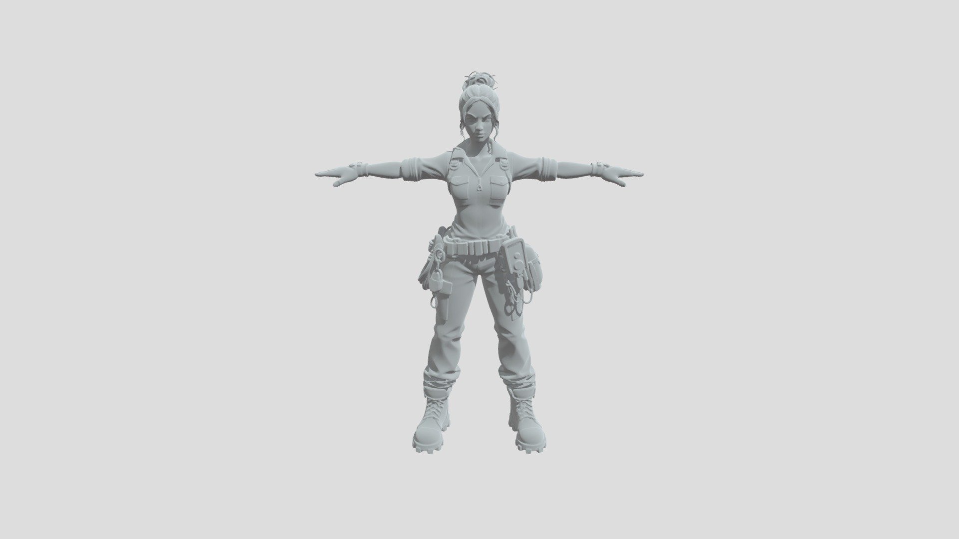 Lena a new character joins as a survivor - 3D model by night-production ...