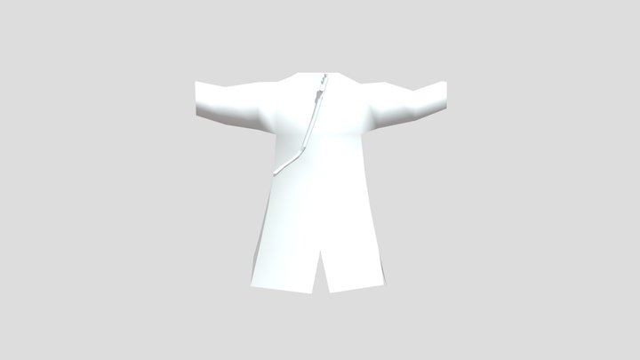 Ancient Chinese Dragon Robe (History Assessment) 3D Model