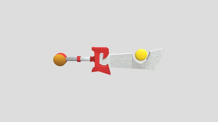 Ashbringer low poly 3D Model