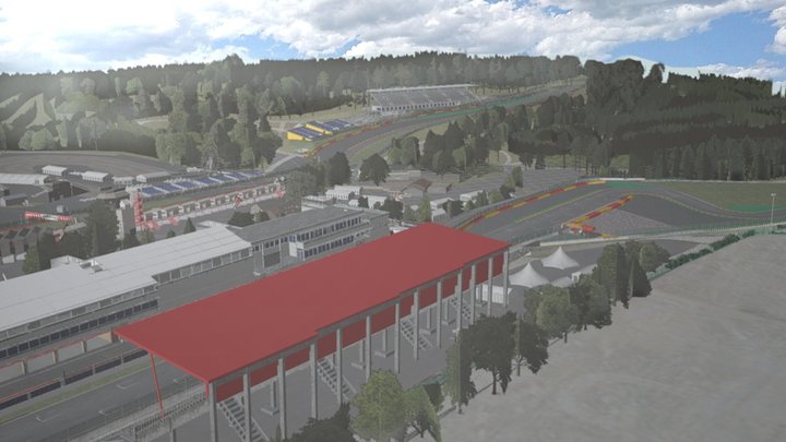 (READ DESCRIPTION) Spa Francorchamps 2022 layout – Free 3D Model STL