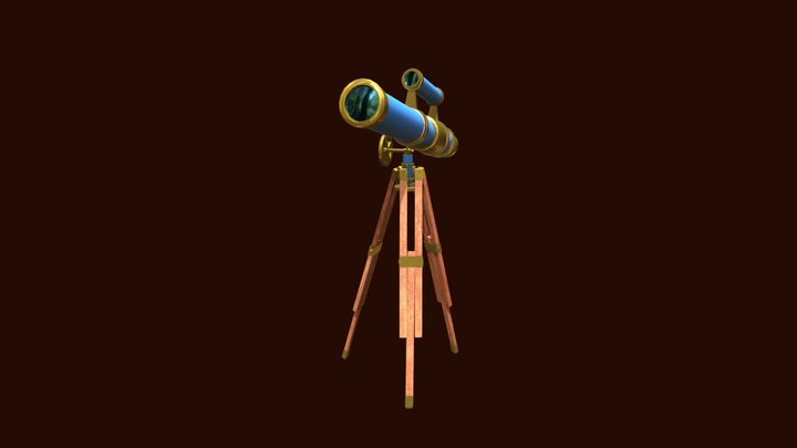 New telescope 3D Model