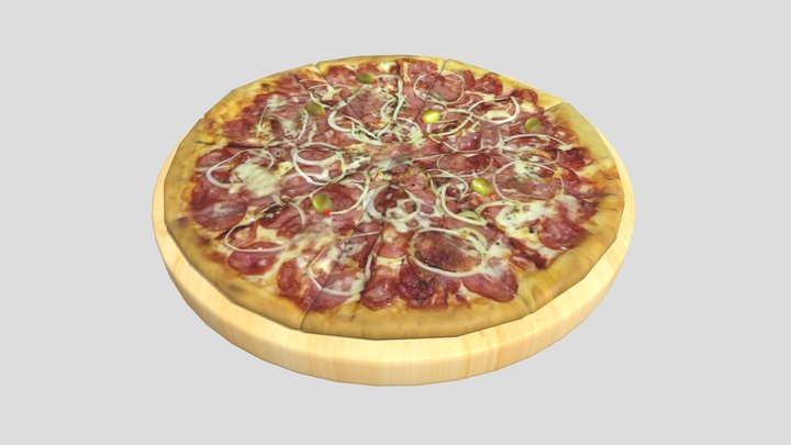 Pizza – Modelo 3D gratuito STL