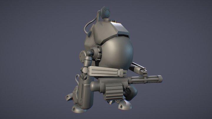 K-SU332 (Walker Suit) 3D Model