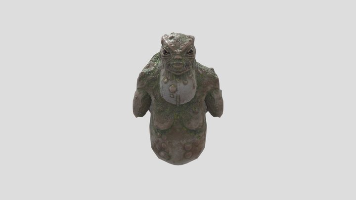 Nixie, Creature of the Swamp 3D Model