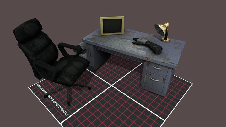 DAE 5 Finished props - Forest Loner 3D Model