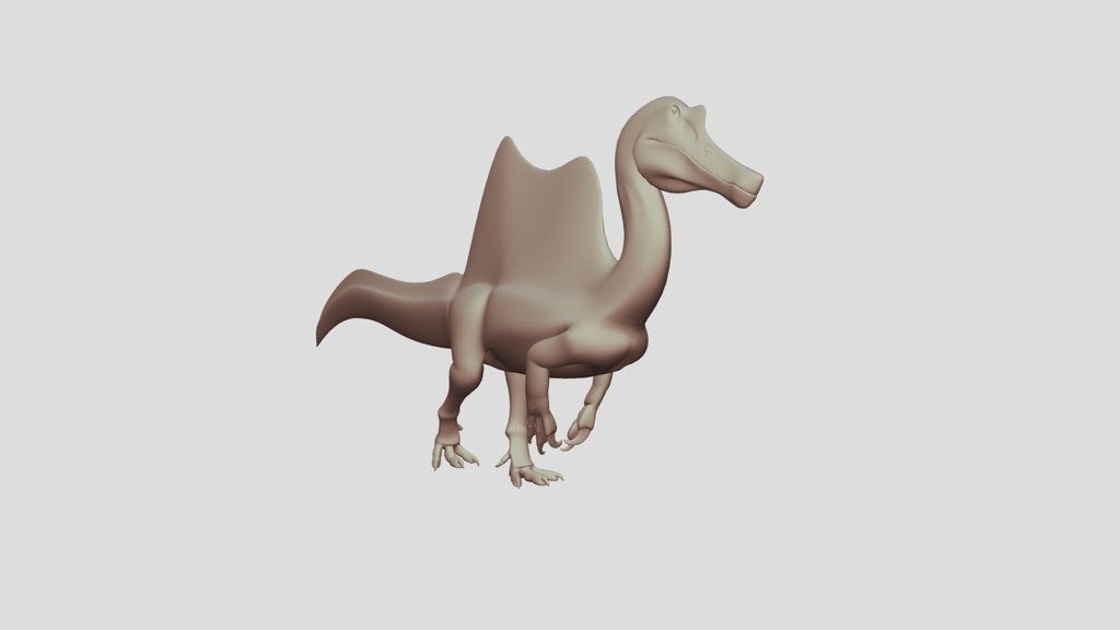Sigilmassasaurus Trot Animation