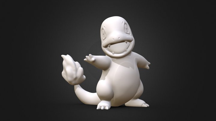 Charmander(Pokemon) 3D Model