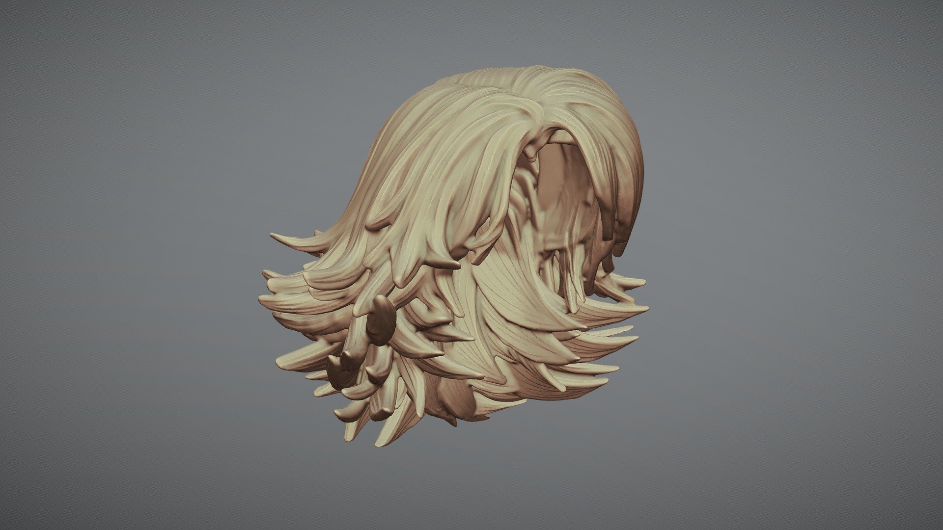 Hair 42 Buy Royalty Free 3d Model By Rumpelstiltskin Rumpelshtiltshin 8a0c04b Sketchfab