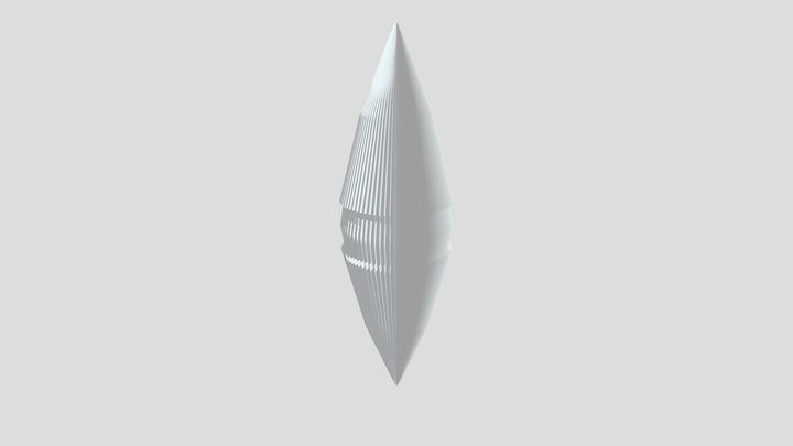 paper crystall 3D Model