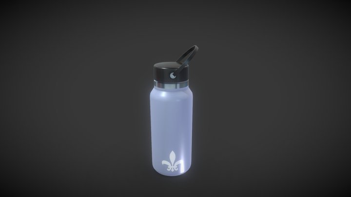 Water Bottle 3D Model