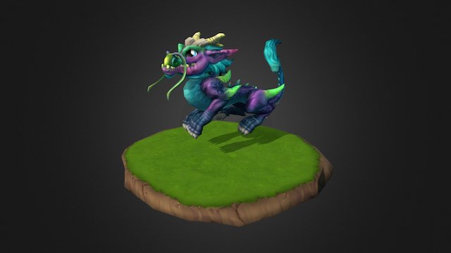 Bo Bo Long - Baby 3D Model