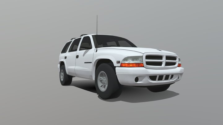 Dodge Durango 2005 3D Model