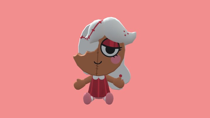 Ginger Plush 3D Model