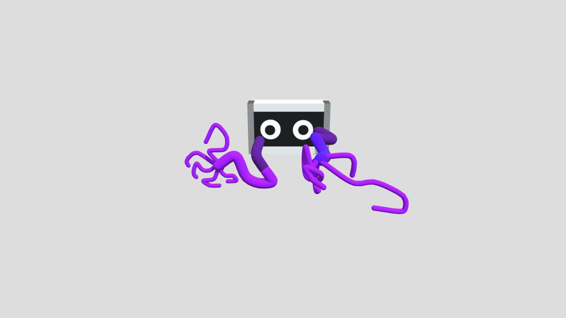 Purple [Rainbow friend] - Download Free 3D model by 🇧🇷 SamelCookies 🇧🇷  (@fog_) [9638b2f]