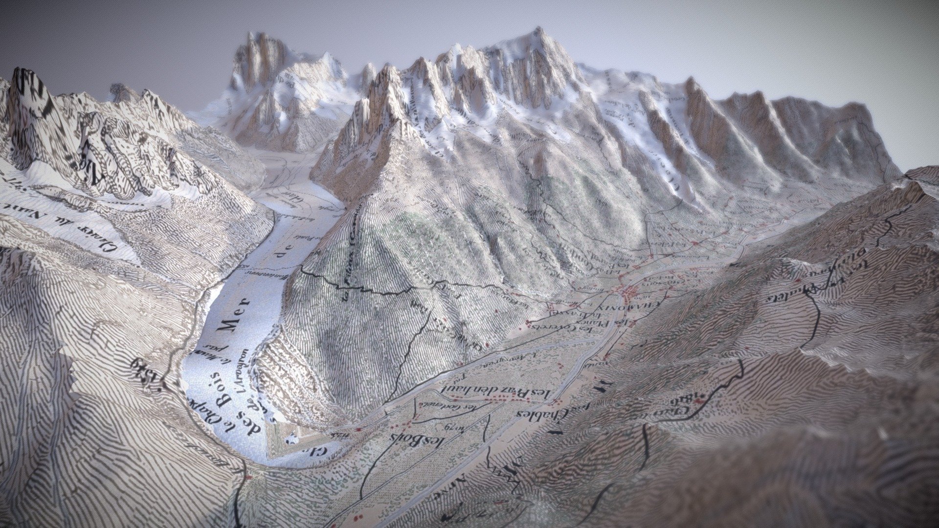 Mont Blanc 1865