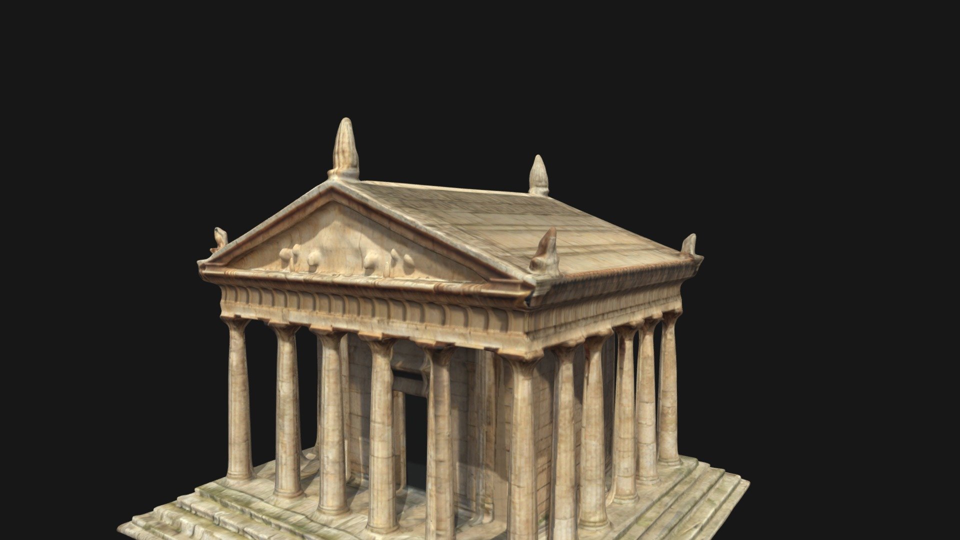 Greek Temple - Download Free 3D model by Trident.AI [8a0f976] - Sketchfab