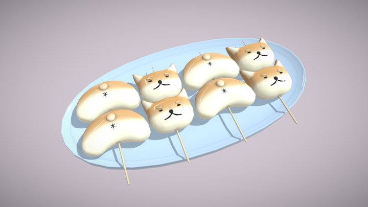 Shi-dango 3D Model