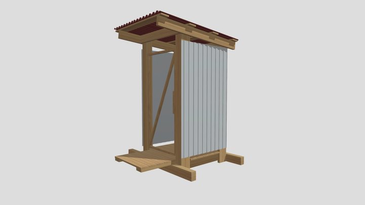 draft toilet 251122 3D Model