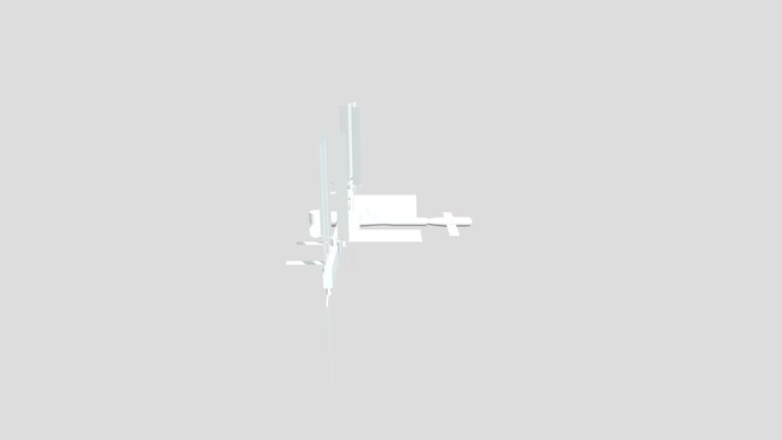 МКС блокинг 3D Model
