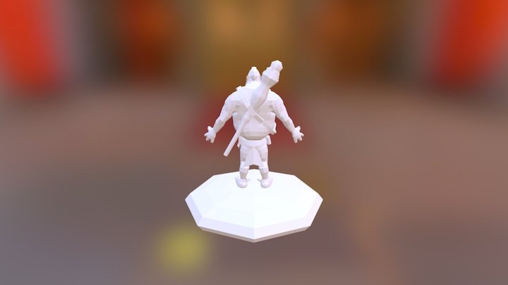 Orc - Character Practice - Martí Gil 3D Model