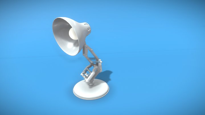 Luxo Jr.'s little jump 3D Model