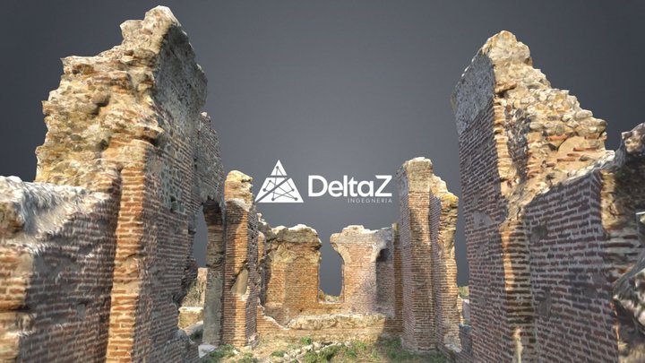 Terme Romane, Acconia di Curinga (CZ) 3D Model