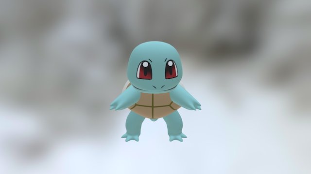Squirtle 3D Model