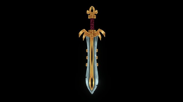Weapon Sword 3D Model