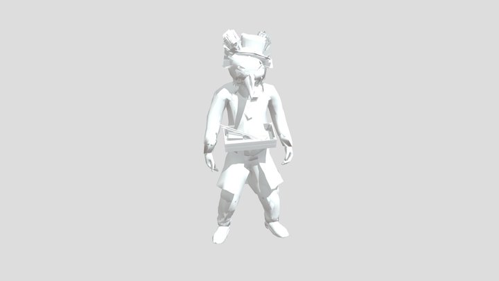 Maniac horror Escape cutscene 3D Model